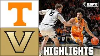 Tennessee Volunteers vs. Vanderbilt Commodores | Full Game Highlights | ESPN College Basketball