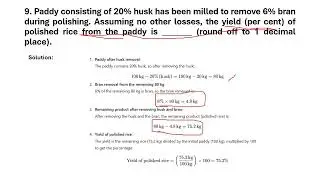 Previous Year questions Gate Food Technology XE/ XL 2019 part 1