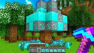 Minecraft, But There Are CUSTOM TREES...😱
