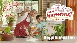 Bare Barnemat |Regnbuevafler