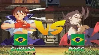 Street Fighter Alpha 2 - (Opus16) vs [BR]blackjuggerzinho