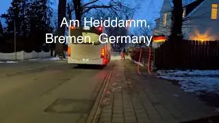 Am Heiddam, Bremen, Germany 🇩🇪| street | #bremen #snow #germany #fypシ #wintervibes #travel #viral 