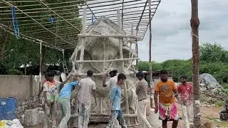 Ganesh Idol Making 2022 | Ganesh making 2022 Hyderabad | Ganesh Die Removing Process | pop Ganesha