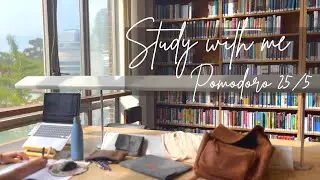 1.5 HOUR STUDY WITH ME | Cambridge University Economics Library | Calm Floating Music |Pomodoro 25/5
