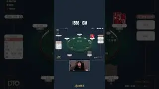 DTO Poker Study: What&rsquo;s your play with ATs? #shorts