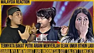 🔴Putri Ariani Buat Org Malaysia Terkejut  Umur 8 Tahun Menyanyikan Lagu 