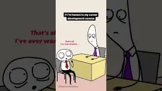If I'm Honest in My Career Development Convos | Corporate Humor | Introverted Attorney Short