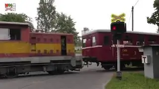 Železniční přejezd Bruntál #2 - 22.7.2018 / Czech railroad crossing
