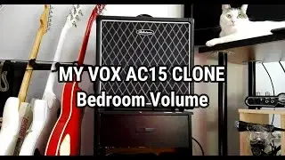 Vox AC15 Clone By Rikstone Top Boost Channel + Pedals Test
