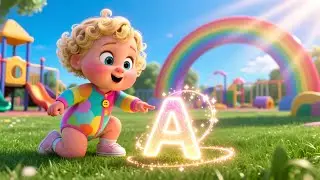 Rainbow Park ABC Play 🌈🔤 | Fun Alphabet Song for Kids | Educational Nursery Rhyme