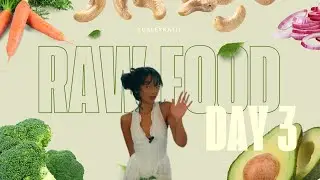 3 Day Raw Food Challenge | Day 3: House salad & cashew dill dressing | Vegan Chef Katherine