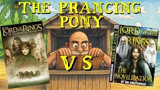 Book vs Film - The Fellowship of the Ring - The Prancing Pony - ASMR