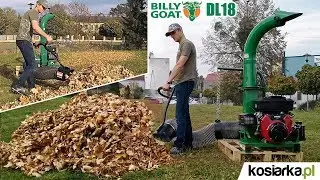 Ssawa do liści Billy Goat DL18 - 18KM, recenzja + pokaz mocy !