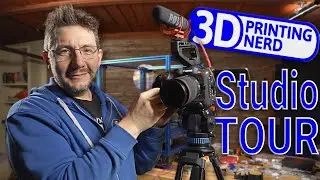Studio Tour w/ 3D Printing Nerd! - YouTube Behind The Scenes