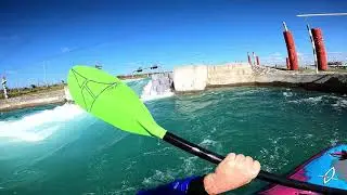 One full run at Vector Wero whitewater park