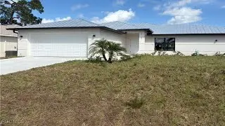 Fort Myers New Construction Home 2025 | 4 Bed, Metal Roof & Impact Windows.