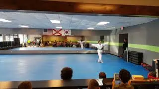 Tae Kwon Do Black Belt Test - Kicks and Punches set to Zorba