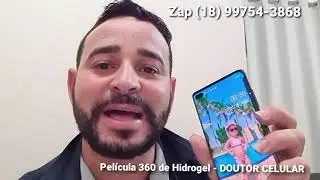 A melhor Película para Celular do Mundo! Conheça a Película de Hidrogel 360 Doutor Celular