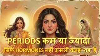Periods का कम या ज्यादा होना: Hormones का खेल या 'स्त्री-शक्ति' का असंतुलन 😳Ancient Healing 🌼