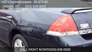 2007 Chevrolet Impala LTZ 4dr Sedan for sale in Louisville,