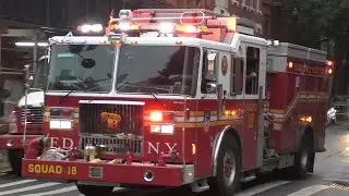 FDNY Squad 18 Responding