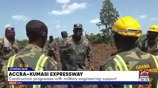 Accra-Kumasi Expressway: Construction progresses with military engineering support