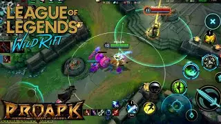 League of Legends: Wild Rift Gameplay Android / iOS (Open Beta)
