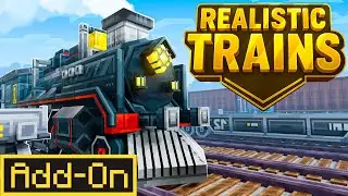 Realistic Trains | Minecraft Marketplace Add-On - Official Trailer
