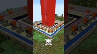 Minecraft Secure House Build Battle - Noob vs Pro vs Hacker vs God #shorts #minecraft