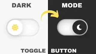 🌗 How to Create a Dark/Light Mode Toggle Switch Using CSS | Easy Tutorial for Beginners