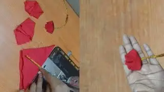 Beautiful Rose Latkan Design | Simple & Stylish Rose Making Tutorial | ZR Designer