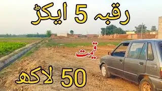 5 Acres Zameen for Sale | Agricultural Land Investment in Punjab Pakistan | Episode 75