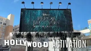 Percy Jackson and the Olympians Activation on Hollywood & Vine
