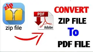 how to convert zip file to pdf ll Extract zip to pdf in Kannada ll Extract Zip files in Mobile/Phone