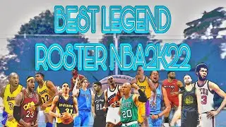 BEST LEGEND ROSTER ON NBA2K22!! W/ NO DUPLICATES & GOD SQUAD ALL-TIME TEAMS!!