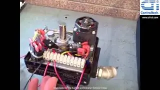 Electric Motor Operated Ball Valve Operation with Limit Switches
