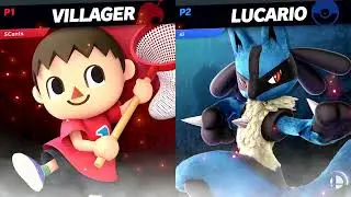Novel Tea Smash League #55 Losers Bracket SCents (Villager) vs sinx (Lucario/Robin)