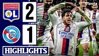 Lyon Vs Strasbourg | 2-1 | R&eacute;sum&eacute; |✨ But Afonso Moreira 90+1&rsquo; Winner | Ligue 1 2025 
