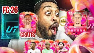 GRATIS PACKS f&uuml;r FC 26 + ALLE BEKOMMEN 99er GRIEZMANN😵PRESEASON ist...🥵FUTTIES BEST OF💕