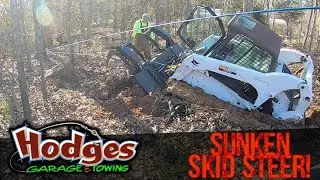 SUNKEN SKID STEER!