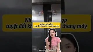 ĐI THANG M&Aacute;Y GẶP NHỮNG VIỆC N&Agrave;Y TUYỆT ĐỐI ĐỪNG V&Agrave;O #review #meovathuuich #giadinh #shorts