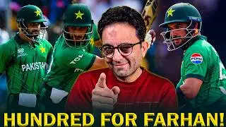 Maiden International Hundred for Sahibzada Farhan against Namibia in T20 World Cup 2026!