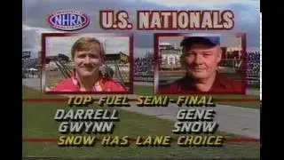 Drag Racing 1988 NHRA US Nationals TOP FUEL Round 2 Part 2
