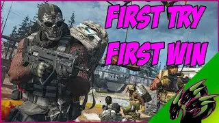 WE WON OUR VERY FIRST GAME??! - Call of Duty: Modern Warfare Warzone BR
