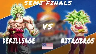 DBFZ National Championship: Dekillsage Vs NitroBros (Semi Finals) US-East