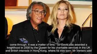 Sir David Tang, socialite friend of the royals and celebrities, dies at 63 days before 'farewell to