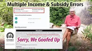 Covered California Income & Subsidy Errors for 2023