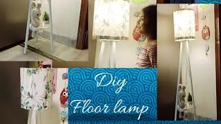 How to make a floor lamp at Home Diy Floor lamp