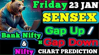 Nifty Prediction Tomorrow!! Bank Nifty Tomorrow prediction! Sensex Charts Analysis !#trading