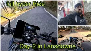 Hyper ride with xtreme 125r on Mountains || Visit to  Tarkeshwar Nath Mandir in Lansdowne.
